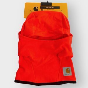 Carhartt Mens Force Helmet Liner Mask One Size Orange Balaclava New (b)